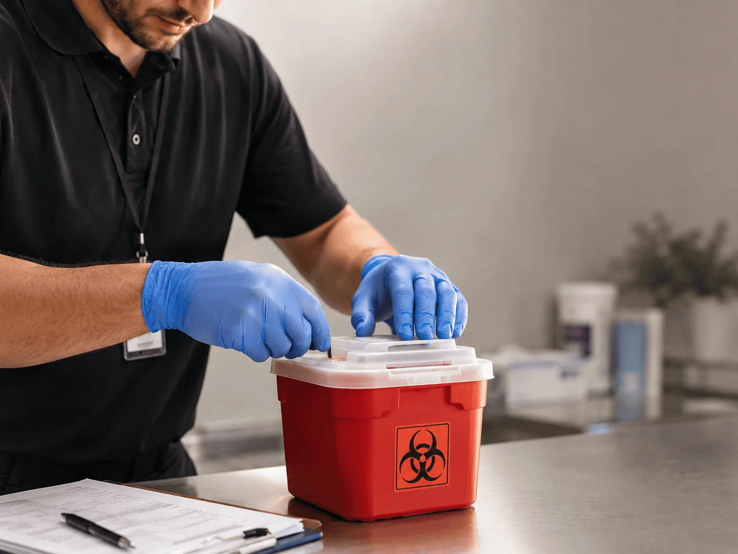 Why choose Sharps Waste Disposal in Burdett, KS